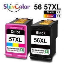 Inchiostro di ricarica compatibile con cartuccia d'inchiostro ShinColor 56 57 per HP Deskjet Photosmart fotocopiatrice digitale PSC Officejet Fax