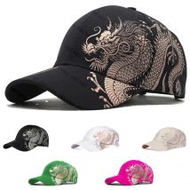 Druck Chinesischen Drachen Totem Belief männer Baseball Caps Frauen der Sommer Snapback Hut Im Freien Sonnenschutz Kühlen BQ085