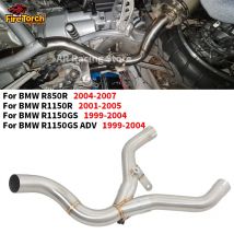 Per BMW R1150GS 1999-2004 R1150R 01-05 R850R 04-07 R 1150 GS ADV R1150 Moto Tubo Di Scarico Fuga Collegare Silenziatore Originale