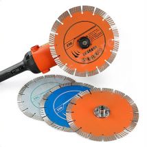 1 STÜCK 230 mm 9 Zoll Diamant-Turbo-Sägeblatt mit schrägen Schutzzähnen für Stein, Marmor, Granit, Beton, Schneidrad, Scheibenwerkzeuge