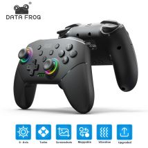 Kontrolery DATA FROG Switch Pro do Switch/Switch Lite Bezprzewodowy zdalny gamepad do kontrolerów Joystick Pro PC do Switch OLED