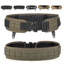 Taktyczny wyściełany pas Airsoft CS Combat Molle Airsoft pasy Duty Paintball pas biodrowy gra wojenna akcesoria myśliwskie