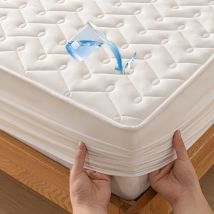 Wasart geste ppte wasserdichte Matratzen schoner Abdeckung elastische Spann betttuch Stil Bett Schutz polster Single Double Queen King Size