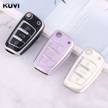 TPU Auto Schlüssel Abdeckung Fall Fob Halter für Audi C5 C6 R8 A1 A3 A4 A5 A6 A7 Q3 Q5 Q7 S6 B6 B7 B8 8P 8V 8L TT RS3 S3 Zubehör