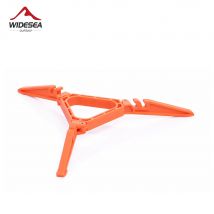 Widesea Gastank Halterung Gasbrenner Outdoor Herd Camping Herd Werkzeuge Flasche Regal Ständer Stativ Klapp Kanister Ständer