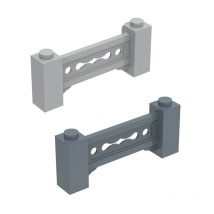 Moc 10pcs 32932 Zaun 1x6 Bausteine Kit 6-Loch Geländer Hauswand Partikel 30273 High-Tech-Spielzeug Kinder Geburtstags geschenk