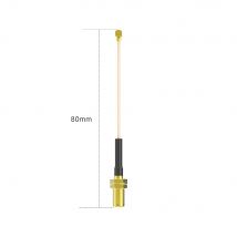 2pcs/1pair iFlight IPEX1 Straight to RP-SMA Female Adapter Cable 60mm/80mm/100mm/110mm/120mm/150mm/170mm/190mm/220mm for FPV