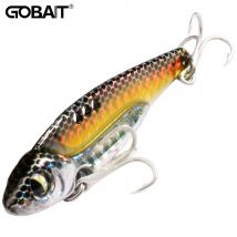 VIB Fishing Lure 7g 10g 18g Metal Jig Sinking Blade Cast Treble Hook Spinner Spoon VIBRATION Spin Tackle Pesca Wobbler Hard Bait