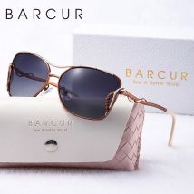 BARCUR Luxusmarke, polarisierte Damen-Sonnenbrille, modische Sonnenbrille, gutes Geschenk für Frau, Mutter, Schwestern, mit Box-Paket