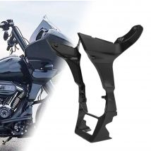 Motorrad lebendige schwarze Verkleidung Spoiler Abdeckung für Harley Touring Road Glide Fltrx Spezial Fltrxs 2017 2018 2019 2020 2021 2022
