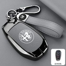 Auto Smart Chiave A Distanza Caso Borsette Protezione 5 Bottoni Per Alfa Romeo Stelvio Giulia 2017-2024 4C Spider Accessori Portachiavi
