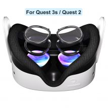 For Quest 3S/Quest 2 Lens Myopia Anti-Blue Glasses Magnetic Eyeglass Frame VR Prescription Lenses For Meta Quest 3s Accessories