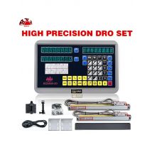 HXX GCS900-2D 5U/1U 2 Axis DRO Digital Readout AC110V/220V Display With 2 PCS 0-1000mm Linear Scale Encoder For Milling Lathe