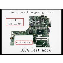 Per Hp pavilion gaming 15-ak scheda madre del computer portatile DAX1PDMB8E0 con i5 i7 CPU GTX950 GPU 4G DDR3L 100% lavoro di test