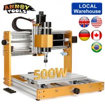 Fresatrice CNC3018pro 500W Router CNC interamente in metallo finecorsa a 3 assi e arresto di emergenza con controllo Offline GRBL