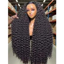13x6 Hd Water Wave Lace Front Wig 30 34inch 300 Density Glueless Wigs 100% Human Hair Curly Deep Wave Lace Frontal Wig For Women