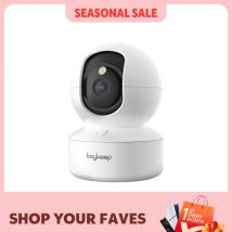 BoyKeep Smart Camera 2K Protezione di sicurezza Sorveglianza Wifi 5G/2.4GHz Visione notturna per bambini per interni 360 °   Pan & Tilt Audio bidirezionale K30
