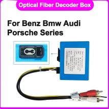 Accessories Car Stereo Radio Optical Fiber Decoder Most Box for Audi Mercedes Benz ML/R Series Porsche Cayenne