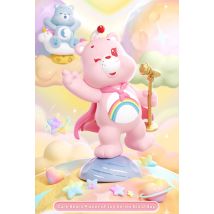FUNISM CARE BEARS Healing Planet Series Scatola cieca da collezione Rivestimento di perle che si illumina al buio Decorazione da tavolo e regalo per ragazze adolescenti