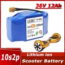 Neues Upgrade 36V 12000mAh 10s2p Lithium-Akku, echt für elektrisches selbstausgleichendes Roller-HoverBoard-Einrad