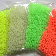 Alle golwischen angeln perlen 4 farben leuchtende perlen weiche oliv perlen kleine größe 1000pcs.lot