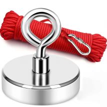 Neodym-Angelmagnete, Seltenerdmagnet mit versenktem Loch, Augenschraubendurchmesser zum Abrufen im Fluss und magnetischen Angeln