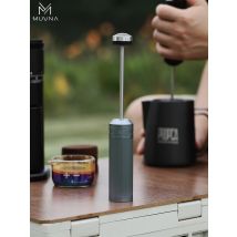 Muvna New Electric Milk Frother Stick，Wireless batidor eléctrico ender for Barista latte art Accessories