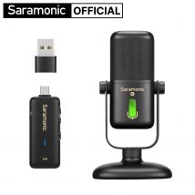 Saramonic-micrófono inalámbrico USB para estudio de SR-MV2000W, accesorio para PC, ordenador, móvil, Android, videojuegos, Streaming, grabación, Youtube