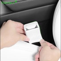 For Tesla Model Y Juniper 2020-2025 Front Seat Belt Silicone Protector Full Cover For Model 3 Seat Seatbelt Buckle Base Covers