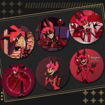 Cartoon Alastor Lapel Badges Pins Lapel Pins Hat Pins Brooches Gifts Decor Backpacks