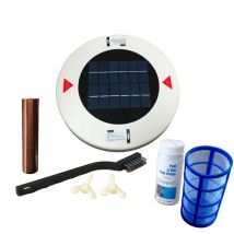 Solar Swimming Pool Ionizer Water Filter Purifier Prevent Algae Keep Pool Clear Up to 22,000 Gal