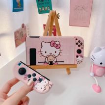 Sanrio Hello Kitty Soft TPU Protective Cover Suitable for Nintendo Switch NS Controller Protective Back Cover