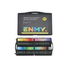 ENMY Acrylic Paint Markers Pen Soft Head Direct Liquid Graffiti Painting QuickDry Pigments Art Supplies for Felt