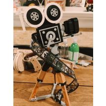 Nuevo juego de construcción de cámara homenaje, ladrillos coleccionables del 100. ° aniversario, juguetes de construcción, regalo para niños y adultos, 811 Uds.