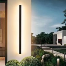 Lampada da parete a LED per esterni Impermeabile IP65 Lampade da parete lunghe Illuminazione da giardino a LED Villa Portico Luce Illuminazione per decorazioni esterne