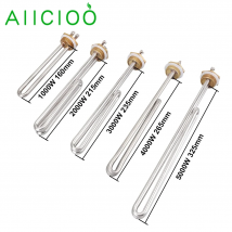AIICIOO Warmwasserbereiter 220 V 1 Zoll/DN25 röhrenförmiges elektrisches Heizelement 1 kW/2 kW/3 kW/4 kW/5 kW SUS304