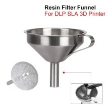 Imbuto filtrante in resina per stampante 3D, doppio filtro rimovibile in acciaio inossidabile, tazza filtrante in resina UV per Elegoo Anycubic SLA/DLP/LCD