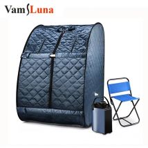 Scatola per sauna portatile per fumigazione da 3 litri per spa domestico Forte motore a vapore Fumigazione Sauna per tutto il corpo Macchina per spa singola pieghevole