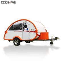 Tear Drop RV Camper Trailer Off Road Travel Trailer Towing Caravan Campingplatz Tariler Camping Car