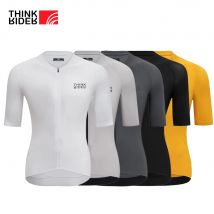 Think rider Männer Rad trikot Kurzarm reflektierende Sommer hemd Downhill Trikot Pro Team Mountainbike Kleidung