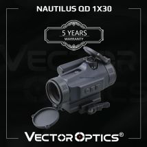 Ottiche vettoriali Nautilus GenII QD 1x30 Red Dot Reflex Sight Scope 3 MOA con senso automatico della luce per la caccia AK47 AR 15 9mm
