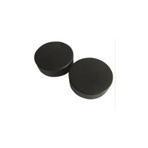 10Pcs Ice Hockey Pucks Standard Rubber Professional Quality Flat Both Sides Dense Texture for Training Practice Game Hockey