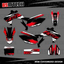 DSMTECH Vollgrafik-Aufkleber-Set für Honda CRF250 CRF250 2014 2015 2016 2017, CRF450 CRF450 2013 2014 2015 2016