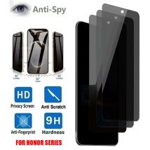 2-4 pezzi di vetro temperato anti-spia per Honor 200 90 70 Lite protezione dello schermo Honor X8b X8a X7b X7a X6a X6b X5 Plus X40i X50i pellicola
