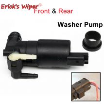 Erick's Wiper Twin Outlet Front & Rear Windscreen Washer Pump For Renault Scenic Mk2 ZOE OE# 7700428386 8200194414 289200004R