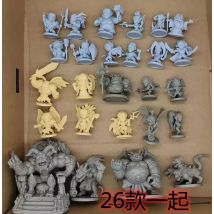 26pcs 4-8cm cartoon Arcadian quest Action Figure doll kid PVC kids collection atlas model toy