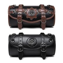 652F Motorrad-Werkzeugtasche, PU-Leder-Satteltasche für den Aufbewahrungsbedarf von Bikern, tägliches Pendeln