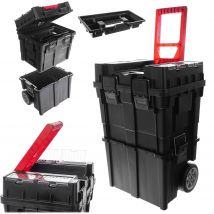 Werkzeug kasten auf Rädern Koffer Werkstatt koffer modular groß