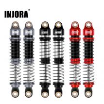 INJORA 59MM Amortyzator olejowy z długim gwintem do gąsienic 1/18 RC TRX4M Upgrade (4M-42)