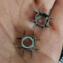 12/24pc Pfeilspitze 8 Pfote Judo Punkte Edelstahl Broadhead Bogen Pfeil Schießen Jagd Zubehör